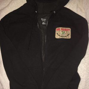 Mr. Robot Zip Up Black Hoodie Custom